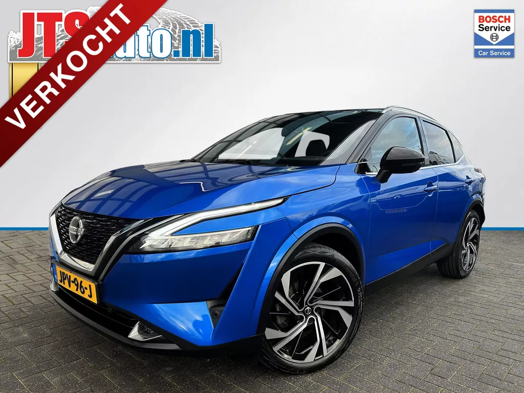 Nissan Qashqai 1.3 MHEV 160pk Aut. Tekna+, Pano, Trekhaak, Leder